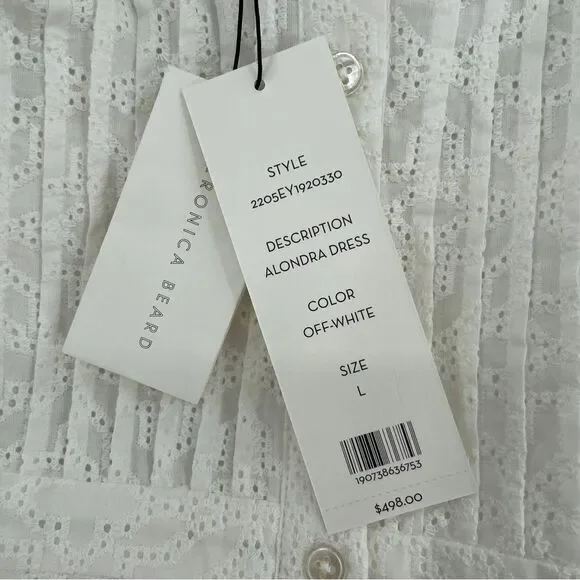 -Veronica Beard Womens Alondra Dress NWT L - Picture 5 of 8